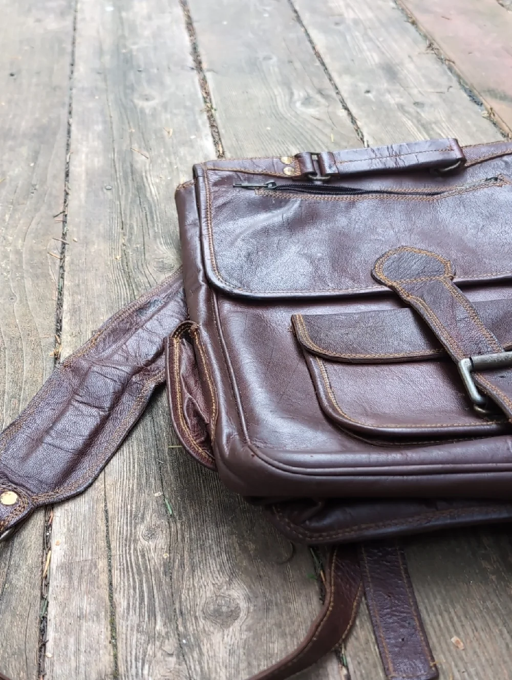 Vintage classic leather